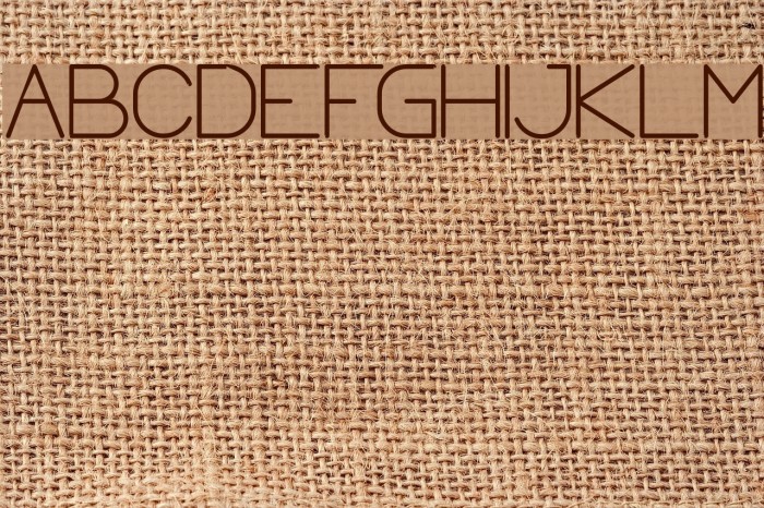 Optical Fiber Bold Font examples