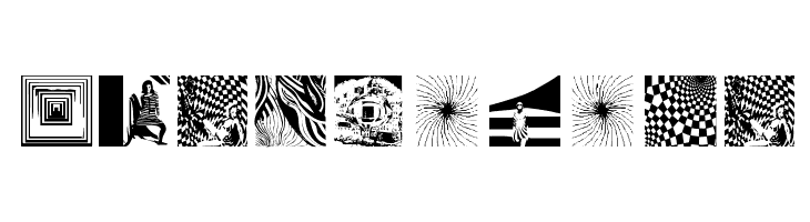 OpticalArt  Frei Schriftart Herunterladen