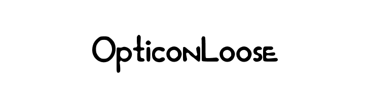 OpticonLoose  لخطوط تنزيل