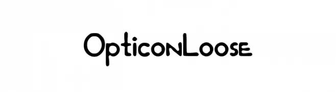 OpticonLoose  Fuentes Gratis Descargar