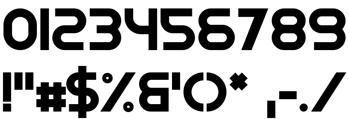 Optien Font OTHER CHARS