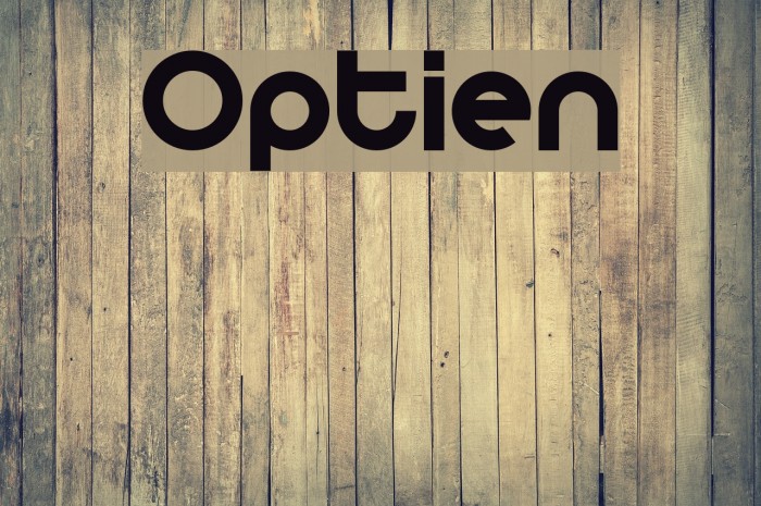 Optien Font examples