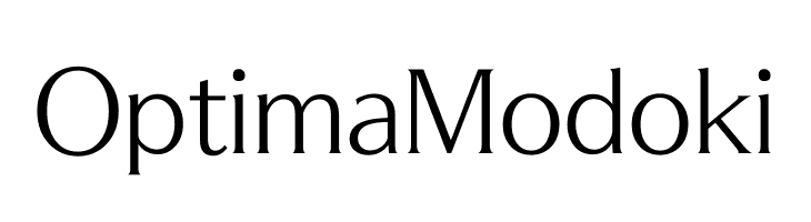 OptimaModoki फ़ॉन्ट