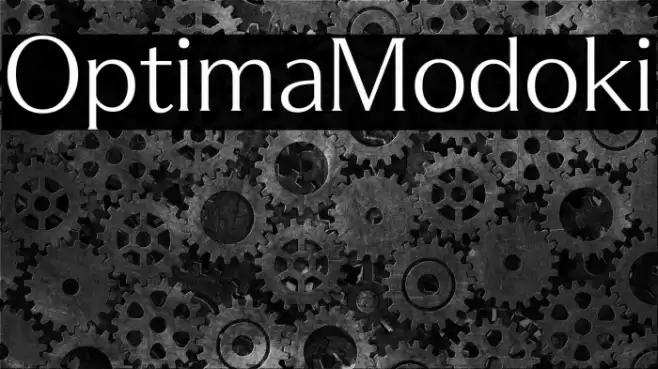 OptimaModoki फ़ॉन्ट examples