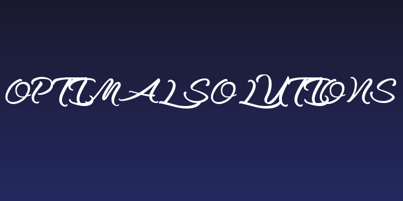 Optimal Solutions Social Header
