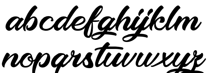 Optimal Solutions Font LOWERCASE