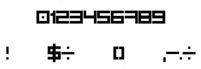 Optimal フォント その他の文字