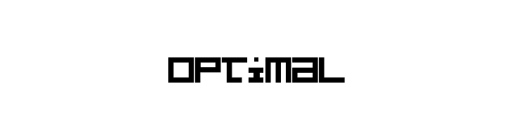 Optimal  font caratteri gratis