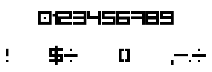 Optimal Font OTHER CHARS