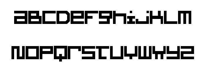 Optimal Font LOWERCASE