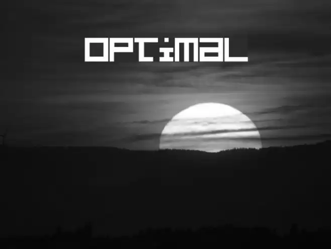 Optimal フォント examples