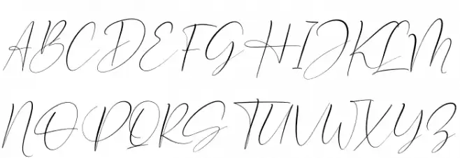 Optimistica Dreams Italic Schriftart Groß