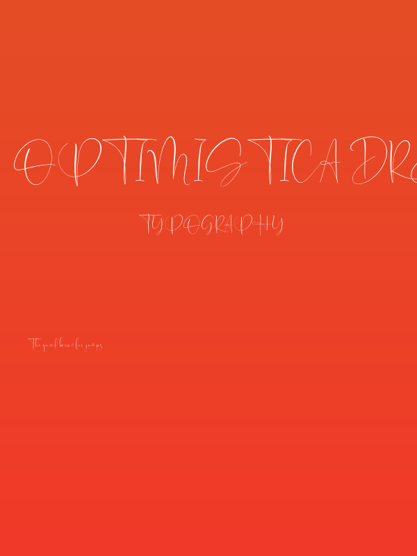 Optimistica Dreams Poster