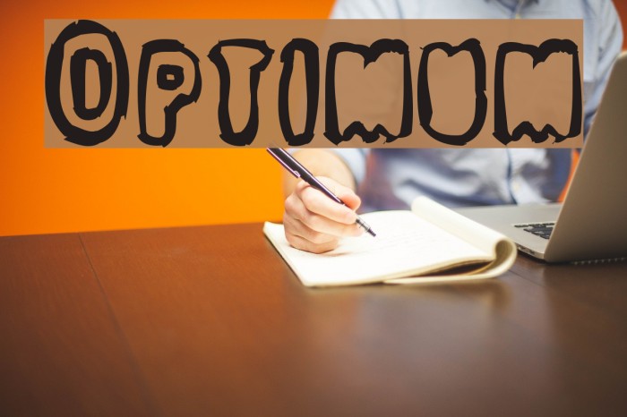 Optimum Font examples