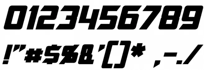 Optimus Bold Italic फ़ॉन्ट अन्य घर का काम