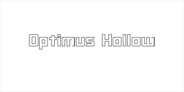 Optimus Hollow Logo