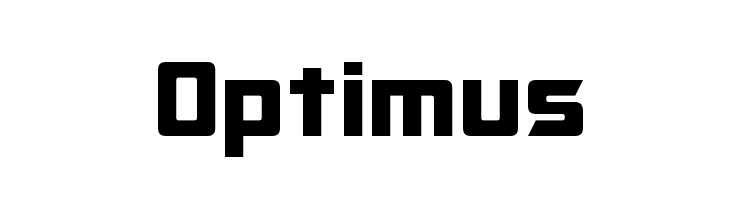 Optimus  免费字体下载