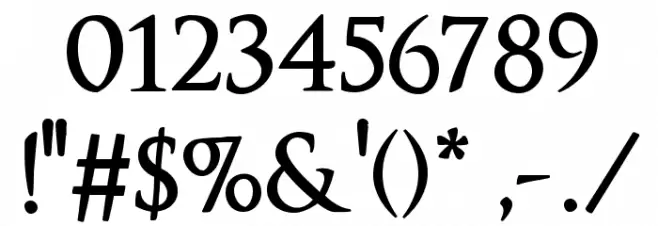 OptimusPrincepsSemiBold Font OTHER CHARS