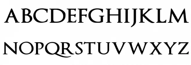 OptimusPrincepsSemiBold 字体 小写
