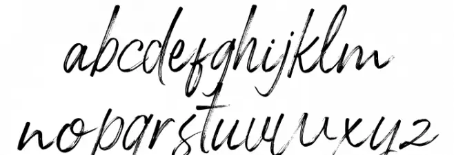 Optimust Font Litere mici
