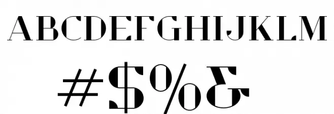 Opulent Demo Font OTHER CHARS