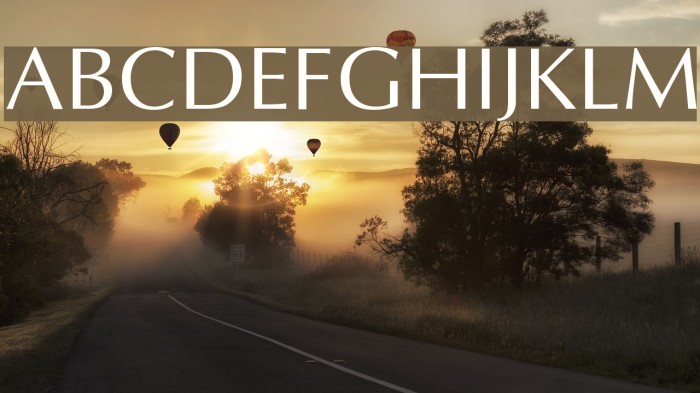 Opulent Regular Font examples