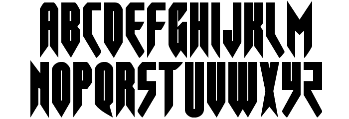 Opus Magnus Condensed Font LOWERCASE
