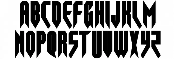 Opus Magnus Condensed Font LOWERCASE