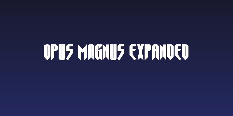 Opus Magnus Expanded Social Header