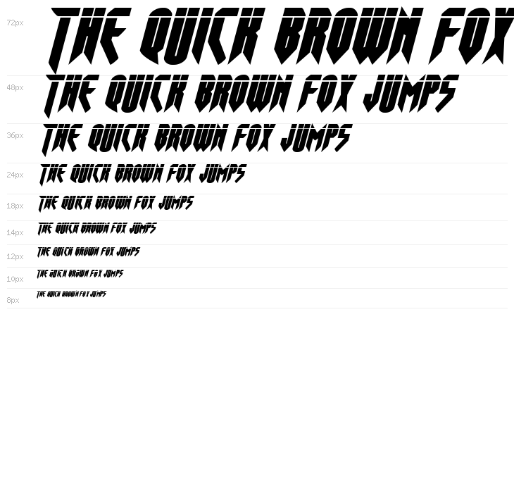 Opus Magnus Laser Italic Waterfall