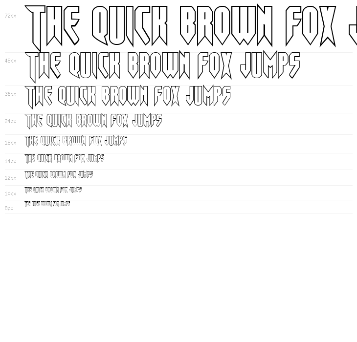 Opus Magnus Outline Regular Waterfall