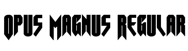 Opus Magnus Regular 