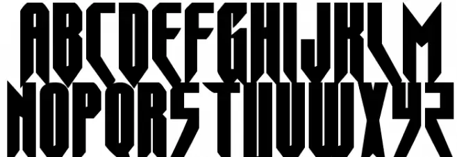 Opus Magnus Regular フォント 大文字