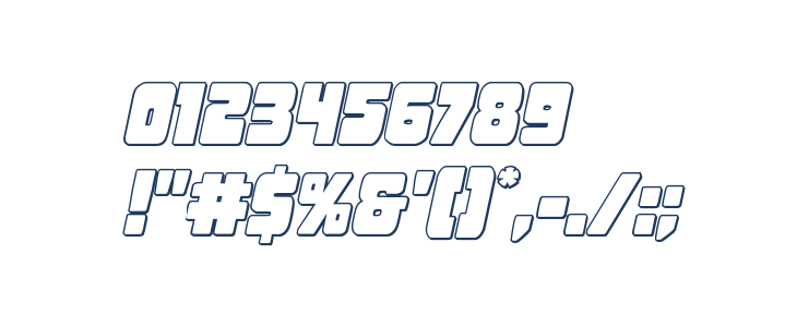 Opus Mundi 3D Italic Other Characters