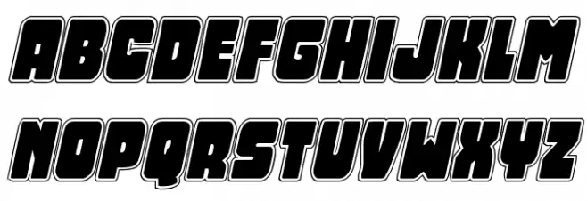 Opus Mundi Academy Italic Шрифта ВЕРХНИЙ