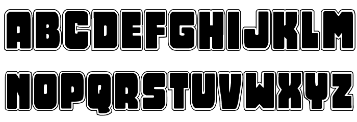 Opus Mundi Academy Font LOWERCASE