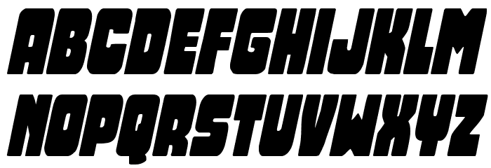 Opus Mundi Condensed Italic Font LOWERCASE