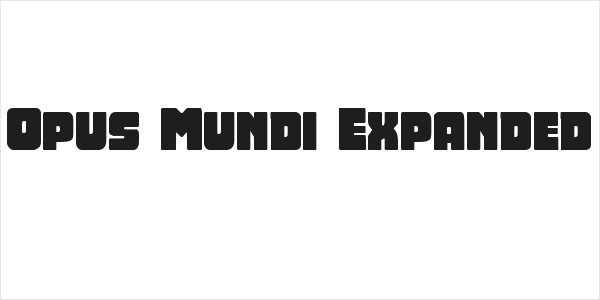 Opus Mundi Expanded Logo