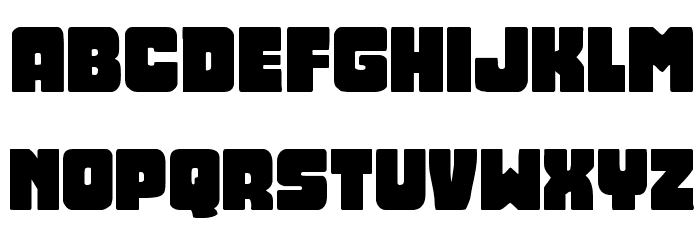 Opus Mundi Expanded Font LOWERCASE