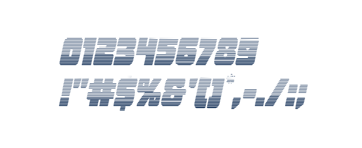 Opus Mundi Gradient Italic Other Characters