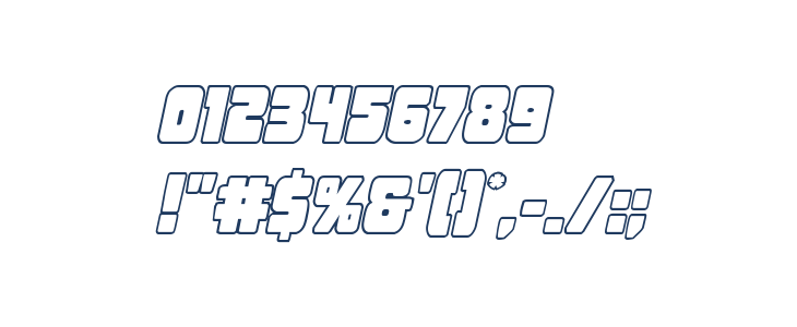 Opus Mundi Outline Italic Other Characters