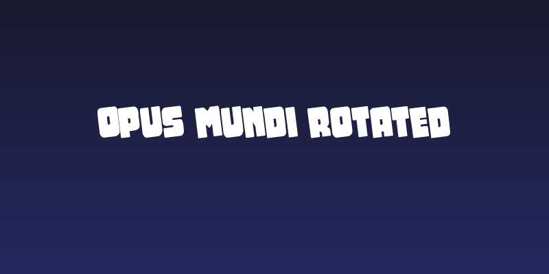 Opus Mundi Rotated Social Header
