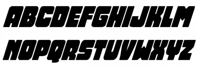 Opus Mundi Super-Italic Schriftart Groß