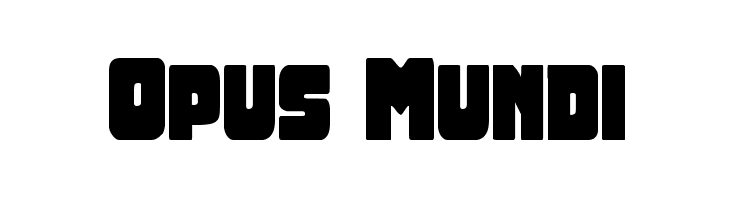 Opus Mundi  नि: शुल्क फ़ॉन्ट्स डाउनलोड