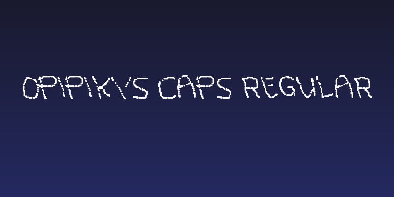 opipik's caps Regular Social Header