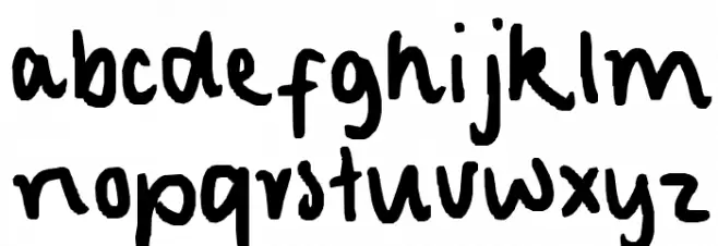 opposite Font UPPERCASE
