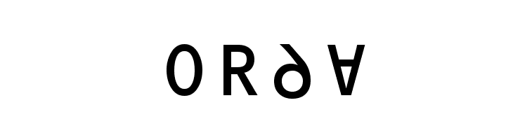 ORAV  font caratteri gratis