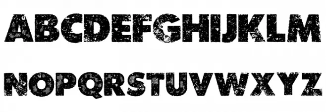 ORBIT PERSONAL USE Bold Schriftart Groß