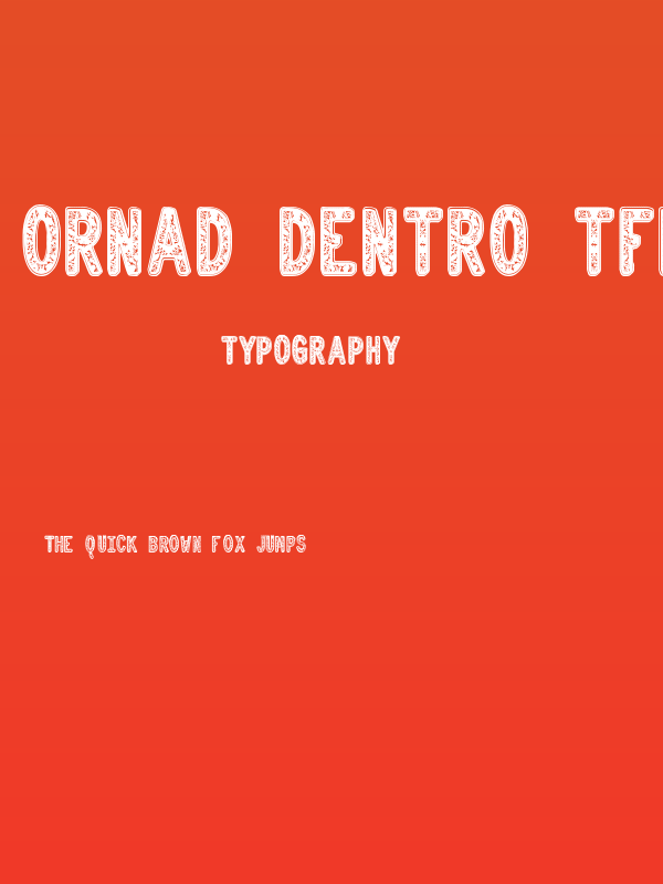 ORNAD dentro tfb Poster