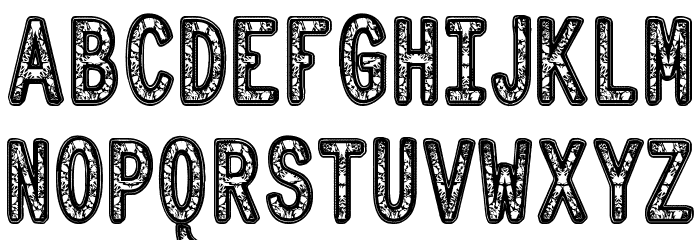ORNAD dentro tfb Font LOWERCASE